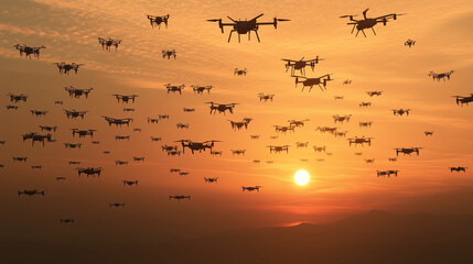 Deep Learning in Autonomous Drone Swarm Coordination Optimizing Real-Time Operations and Navigation. Advanced AI Technology Revolutionizing Aerial Systems with Intelligent, Synchronized Flight Control