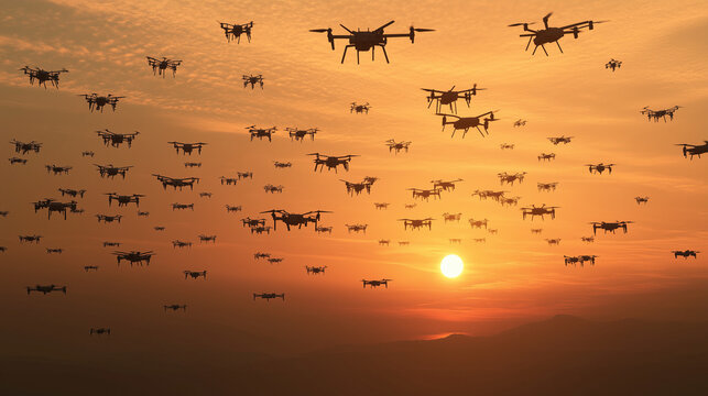 Deep Learning in Autonomous Drone Swarm Coordination Optimizing Real-Time Operations and Navigation. Advanced AI Technology Revolutionizing Aerial Systems with Intelligent, Synchronized Flight Control