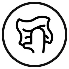 Editable wipe clean hand vector icon. Part of a big icon set family. Perfect for web and app interfaces, presentations, infographics, etc