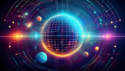 Fototapeta premium background of space
