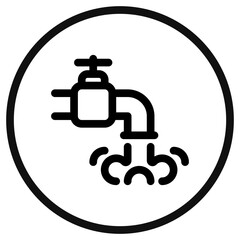 Editable water faucet vector icon. Part of a big icon set family. Perfect for web and app interfaces, presentations, infographics, etc
