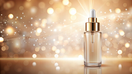 Skincare serum enhancing features for glowing, realistic skin, glow, serum, skincare, beauty, realistic, complexion