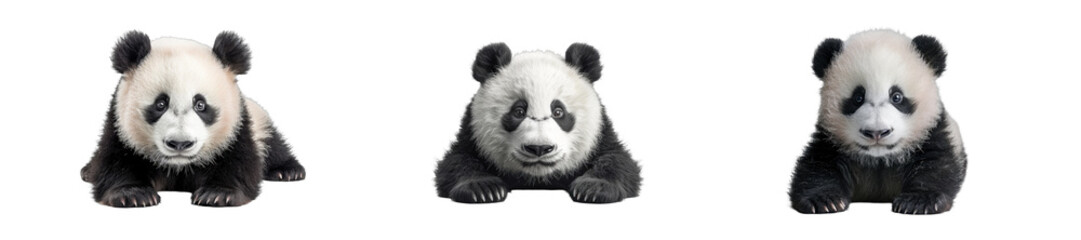 A high-quality image of a panda, emphasizing cuteness and conservation.