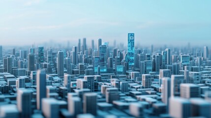 Futuristic Cityscape.