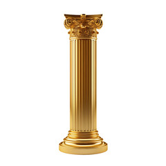 golden column transparent background