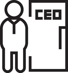 Chief Executive Officer Icon
