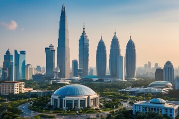 Sustainable Architecture of Landmark Buildings in Eco-Friendly Cities for Social Growth and Investment Opportunities