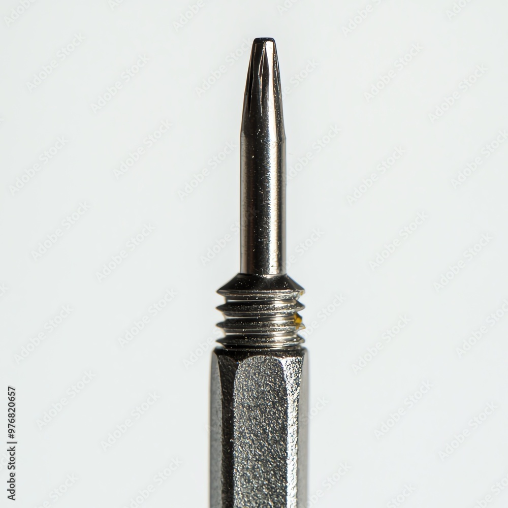 Wall mural closeup of a metal stylus tip.