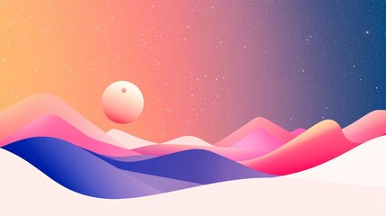 Design a breathtaking celestial landscape with a distant planet visible from the rear view of a spaceship, featuring vibrant colors and cosmic details