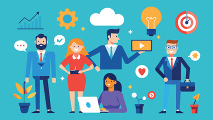 Digital business concept illustrations,mega set collection of scenes with men