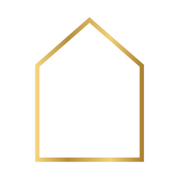 recommend clip art: gold shape outline