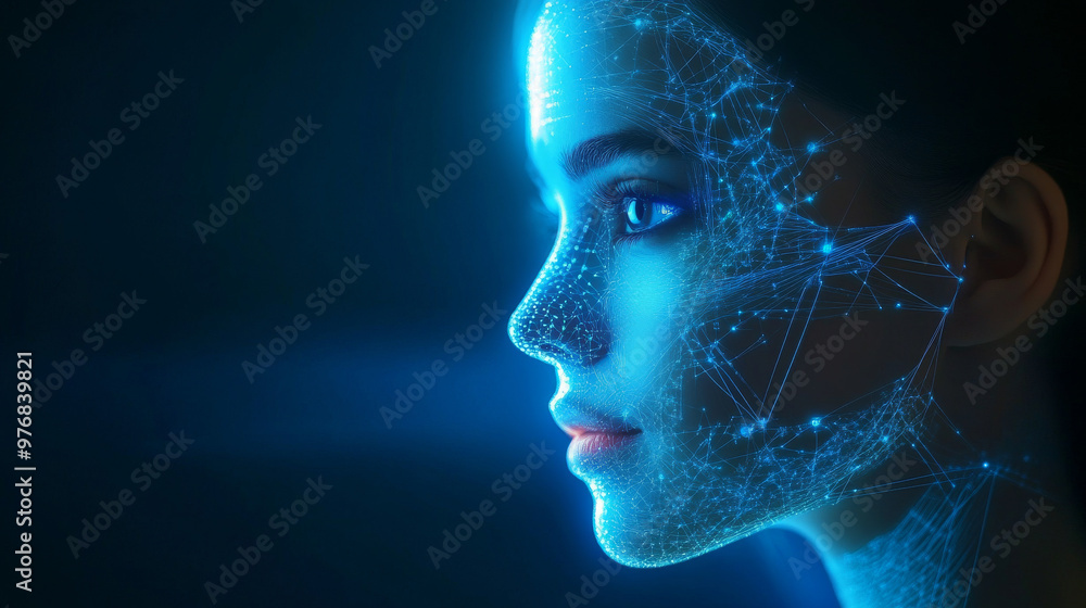 Poster artificial intelligence grants access to information and data in online networks through a smartphon