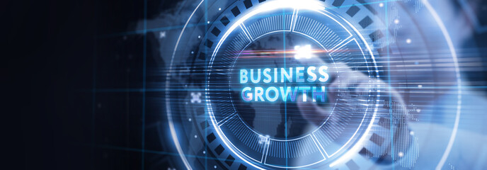Business growth. Development and growth concept.