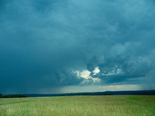 Wolken über der Eifel