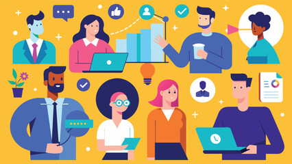 Digital business concept illustrations,mega set collection of scenes with men