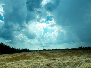 Wolken über der Eifel