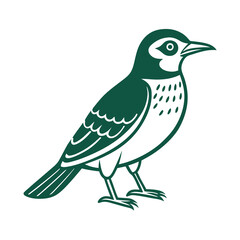 Obraz premium illustration of a bird