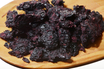Apfelbeeren,  Schwarze Apfelbeere,  Aronia melanocarpa, Trockenfrüchte
