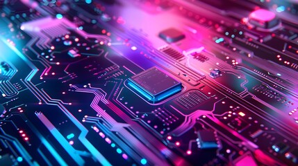 Neon Lights: A vibrant neon lights background with glowing colors, adding a futuristic and energetic vibe for tech gadgets. 
