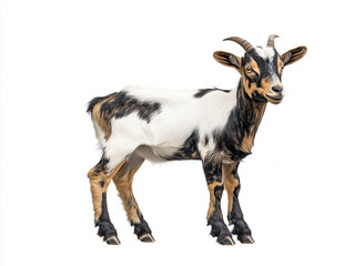 Goat isolated on white background