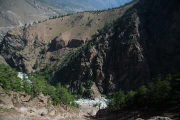 mountain in the mountains