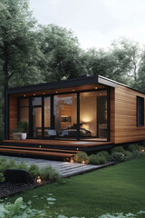 A modern modular house