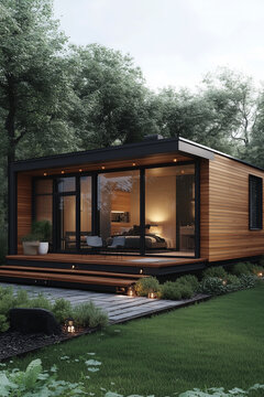 A modern modular house