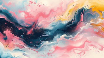 Colorful Abstract Background - Geometric Shapes