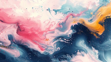Abstract Background - Colorful Geometric Pattern