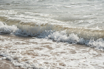 wave on the beach