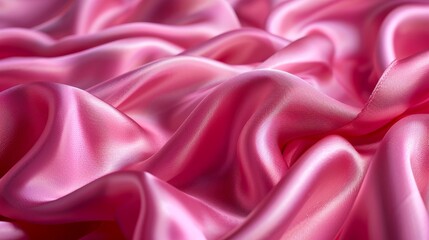 Magenta Satin Material - Texture Background