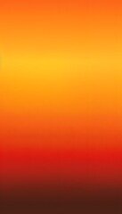 Naklejka premium A gradient of warm colors transitioning from orange to red, evoking a sunset or warmth.