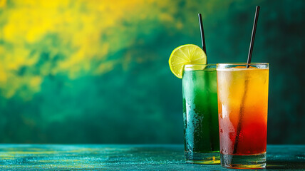 Celebrate National Vodka Day with colorful cocktails served in inviting glasses