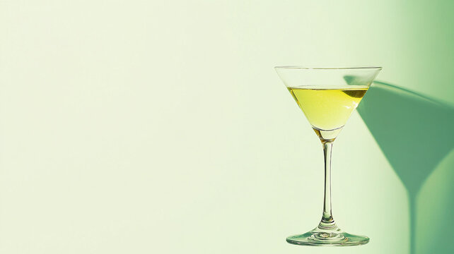 Celebrate National Vodka Day with a refreshing cocktail on a bright green background