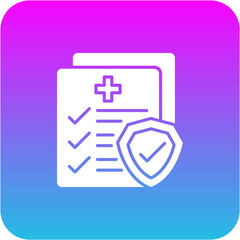 Fototapeta premium Health check Icon