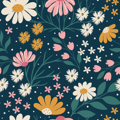 Wild Flowers Pattern