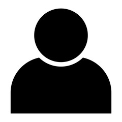 People and person icon. people icon with modern flat design. People vector icon isolated on white background. User Icon.