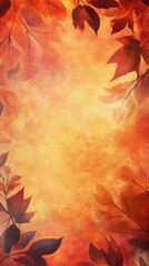Fiery background with smoky flames, eerie Halloween scene with glowing fire and autumn tones.