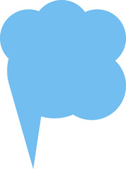 Blank Comic Speech Bubble Illustration