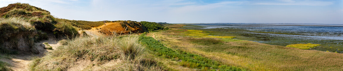 Morsum-Kliff Natural reserve on the island Sylt. Morsum Cliff has been described as 