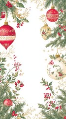 Festive Christmas background