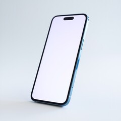 Blank Smartphone Screen Display mockup