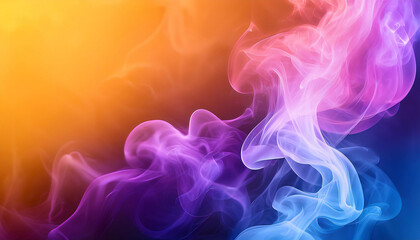 abstract colorful gradient background with smoke and space for your text. beautiful texture for cover, invitation, card, decoration and design.