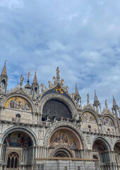Naklejka premium European cathedral exterior