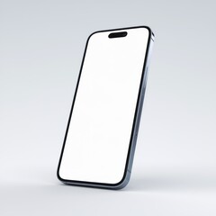 Blank Smartphone Screen Display mockup