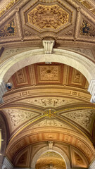 interior archway entrance of the cathedral