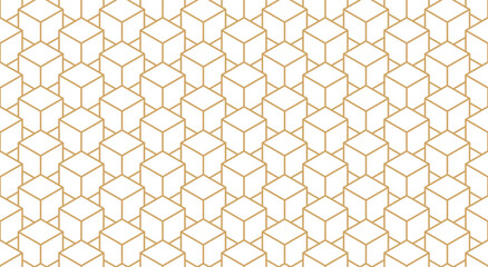 Seamless geometric hexagonal op art pattern, lines abstract geometric background, seamless monochrome hexagonal grid pattern, slide presentation