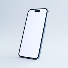 Blank Smartphone Screen Display mockup