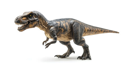 Fototapeta premium Tyrannosaurus rex dinosaur isolated on white background. T-rex