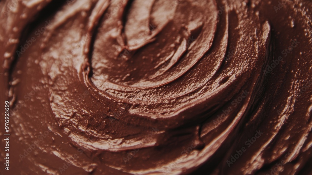 Poster the rich and smooth chocolate ganache swirls create an inviting texture, ideal for enhancing various